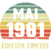 Mai 1981 Edition limitée