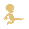 Playing football as a baby