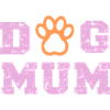 DOG MUM pink pink