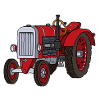 Trecker rouge