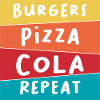 Burger Pizza Cola