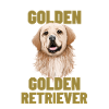 Golden Golden Retriever Dog Gift