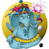 Blue Ganesh Yoga