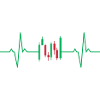 Candlesticks lifeline heartbeat day trader