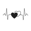 Heart Couple Heartbeat