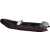 Motorboat inflatable