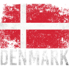 Denmark Grunge Flag Denmark Design