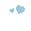 Mountains heart symbol mountains