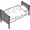 Bed frame bedroom furniture