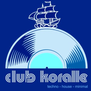 Koralle logo blau