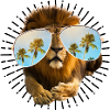 LÖWE LÖWEN with BRILLE