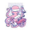 Octopus Octopus Sushi Chef Chef