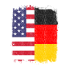 German American Us Flag Germany