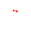Canada Heartbeat - Canadian Flag
