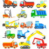 Construction sites Vehicles Excavators