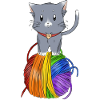 Katze Regenbogen,Gay Katzen