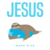 Sloth Jesus Nap