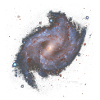 Spiral galaxy NG2525
