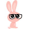 with glasses