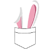 Easter Ears in Pocket