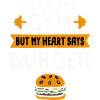 Gym vs burger logo