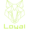 Loyal Wolf Abstract