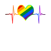 LGBTQ Pride Heartbeat - LGBTQ+