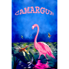 Camargue pink flamingo