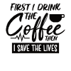 Nurse Coffee Lifesaver Nurse