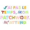 Patchwork: ingen tid, mit kludetæppe venter mig