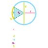 Circle Radius Diagram Art