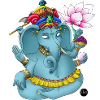 Blue Ganesh Yoga