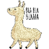 Lama Bla Bla Bla