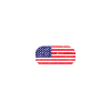 Curling American flag, curling