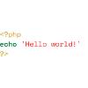 PHP Hello World