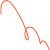 Crayon - curly line red