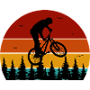 Mountain bike downhill