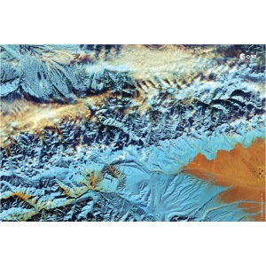 Earth from Space - China’s Tian Shan mountains