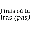 J'irais où tu iras (pas)
