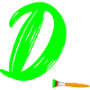 brush green d