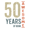 50 YEARS OF BEING AWESOME