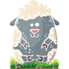 Joyeuse Pâques Oeuf Mouton