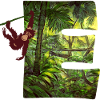 jungle with monkey e