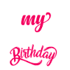 my first birthday