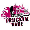 Trucker babe gift truck driver