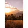 Sunset Volcano Mexico