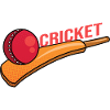 Cricket Cricketschläger Kricket Cricketspiel