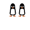 cute penguins twins pun