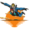 Tandem jump skydiving skydiver