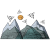 Paragliders Geometric